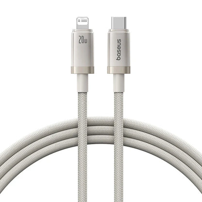 Baseus Titanium Alloy Fast Charging Cable Type-C to iP 20W