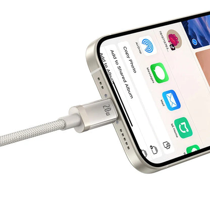 Baseus Titanium Alloy Fast Charging Cable Type-C to iP 20W