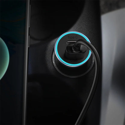 Baseus Golden Contactor Max Dual Fast Charger Car Charger U+C 60W