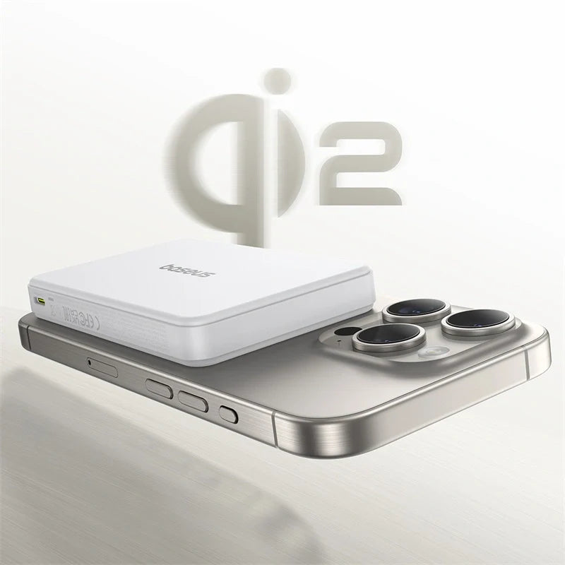 Baseus Airpow Ⅱ Qi2 Magnetic Power Bank 10000mAh 22.5W