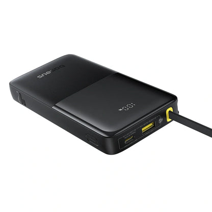 Baseus Bipow 2 Digital Display Power Bank 10000mah 20W With Built-in Type C Cable