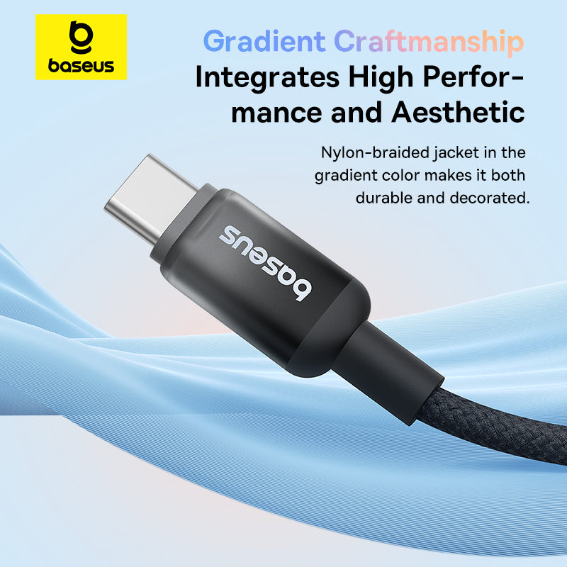Baseus Discolor Fast Charging Cable USB-C to USB-C 100W