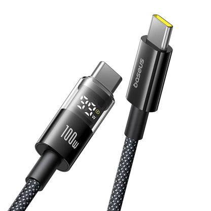 Baseus Display 2 Fast Charging Data Cable USB-C to USB-C 100W