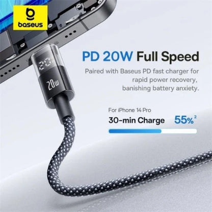 Baseus Display 2 Fast Charging Data Cable USB-C to iPhone 20W