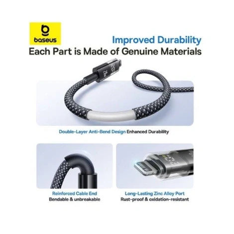 Baseus Display 2 Fast Charging Data Cable USB-C to iPhone 20W