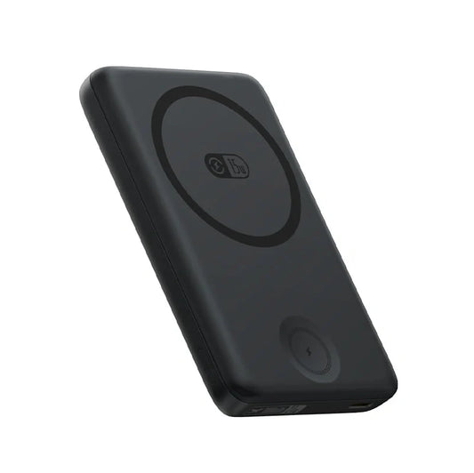 Baseus EnerFill FT11 Magnetic Power Bank for iWatch and Phone 10000mAh 27W Cosmic Black 