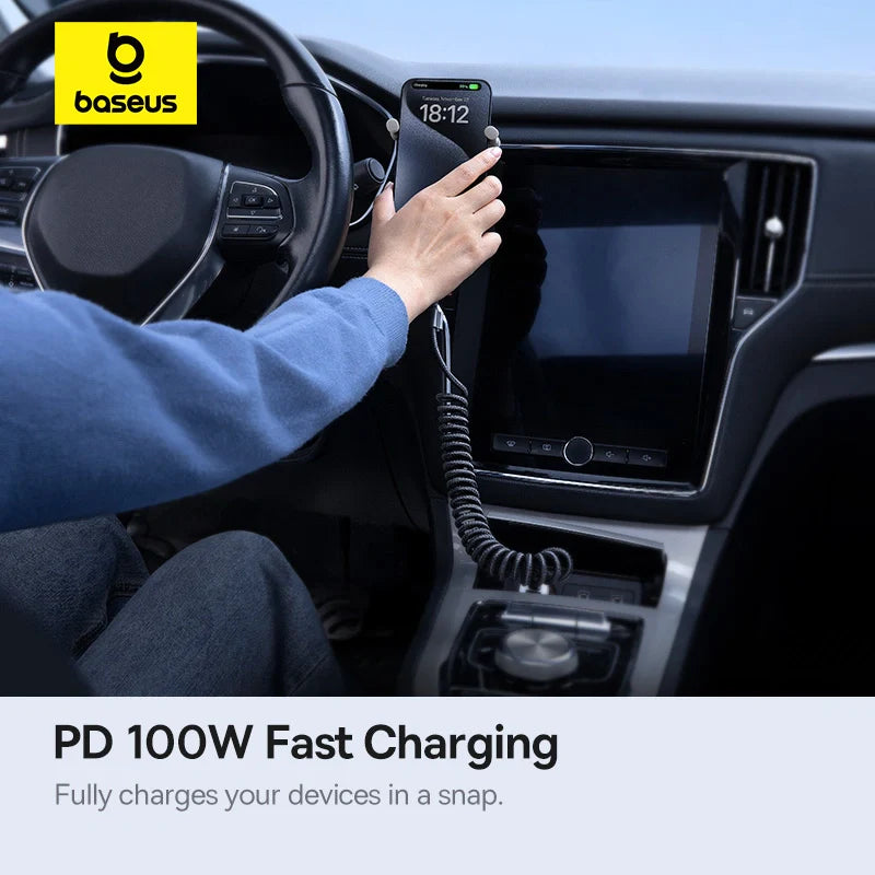 Baseus Fish-Eye Fast Charging Data Cable USB-C to USB-C 100W