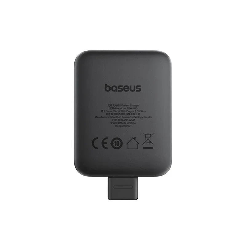 Baseus MagPro Magnetic Wireless Charger for Apple Watch, 2.5W, Type-C, MagSafe-Compatible, Portable Travel Charger