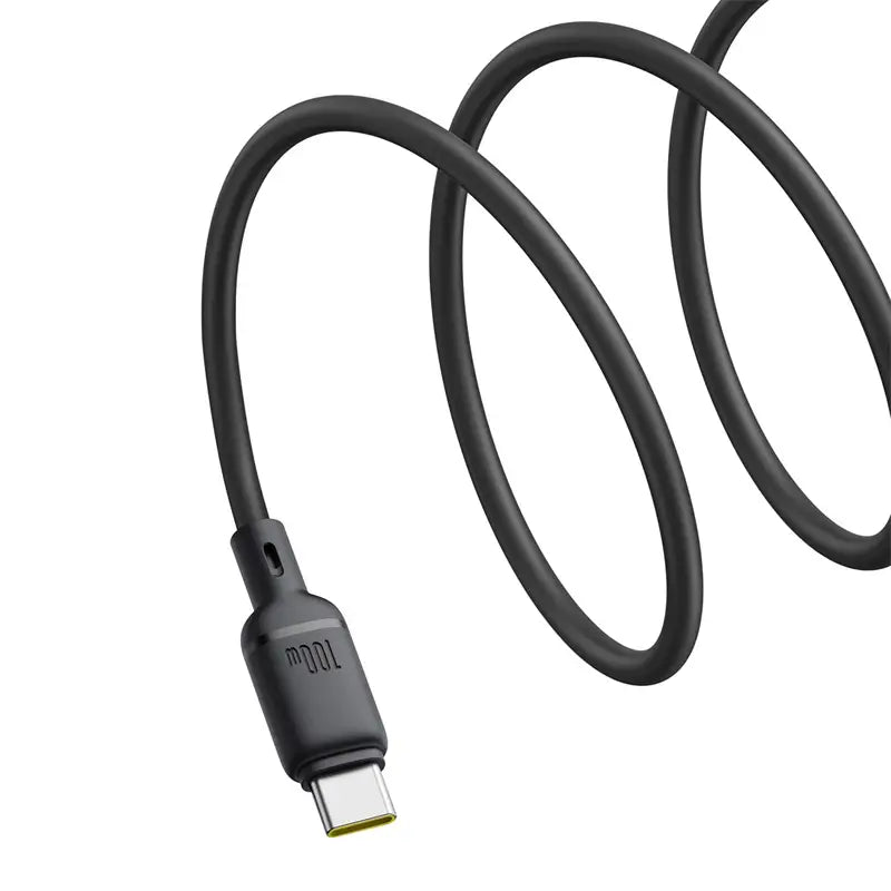 Baseus New Pudding Series Fast Charging Cable Type-C to Type-C 100W 1.5m Cluster Black 