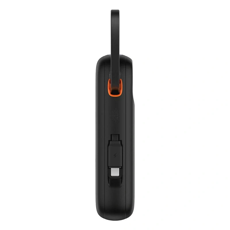 Baseus QPow 2 Digital Display Fast-Charging Power Bank with 2 Built-in Type-C Cable 20000mAh 30W