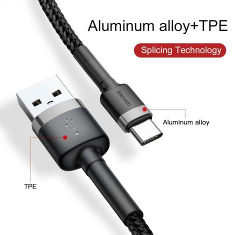 Baseus Cafule Cable USB For iP 2.4A