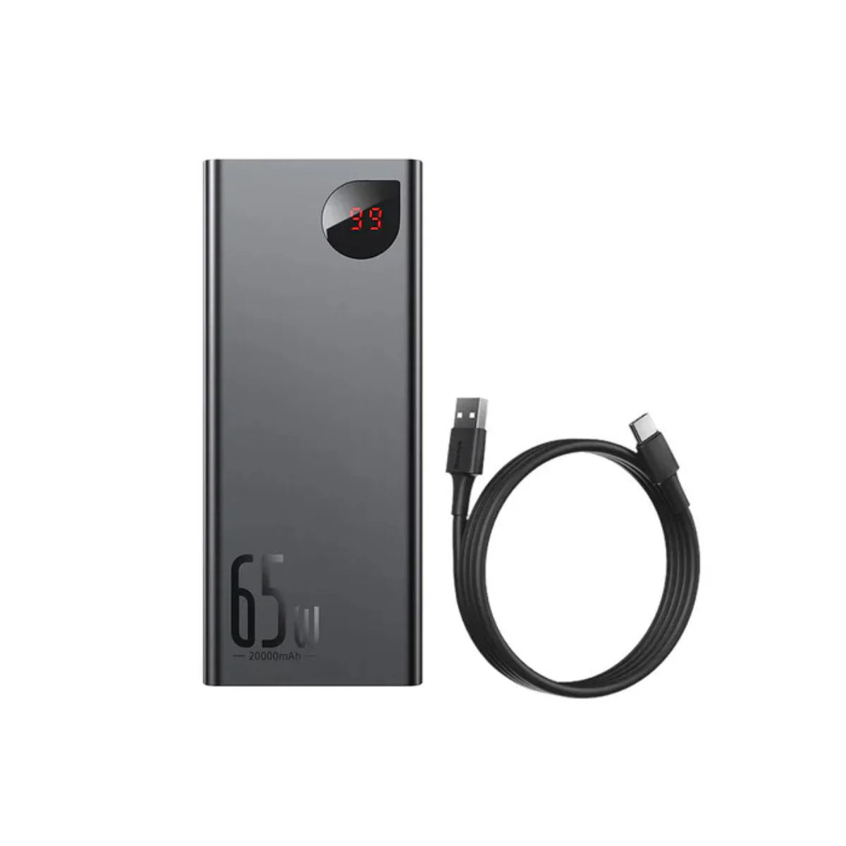 Baseus Adaman Metal Digital Display Quick Charge Power Bank 20000mAh 65W 