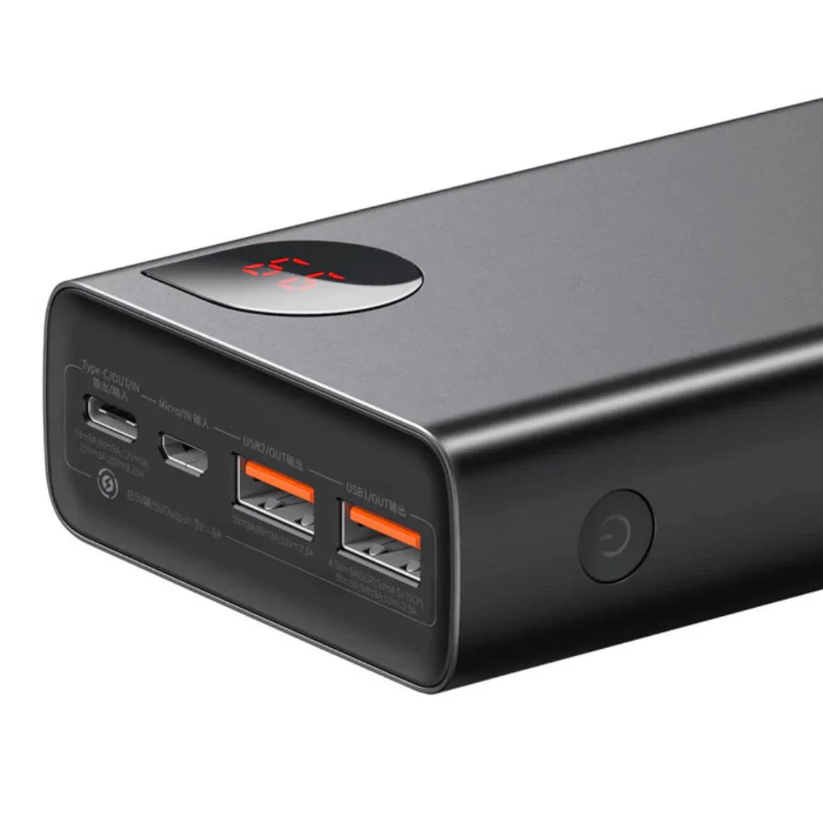 Baseus Adaman Metal Digital Display Quick Charge Power Bank 20000mAh 65W 