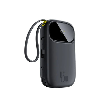 Baseus EnerFill FC31 Qpow 3 Digital Display Power Bank with USB-C+iP Cables 20000mAh 45W