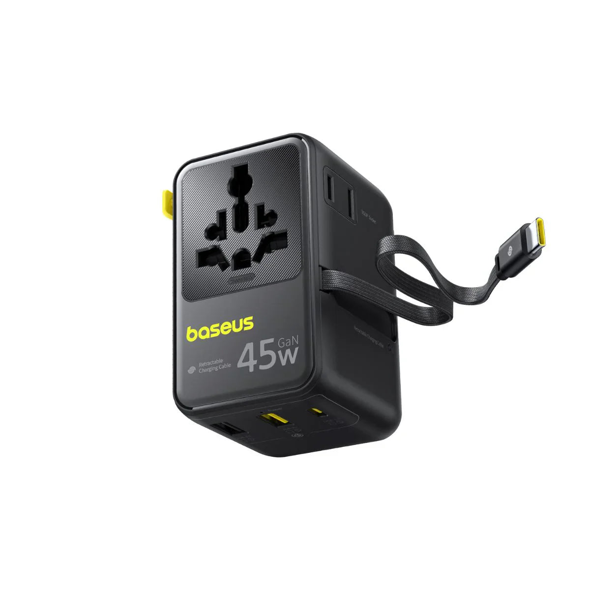 Baseus PicoGo AG11 Universal Travel Adapter 2AC+2U+2C 45W