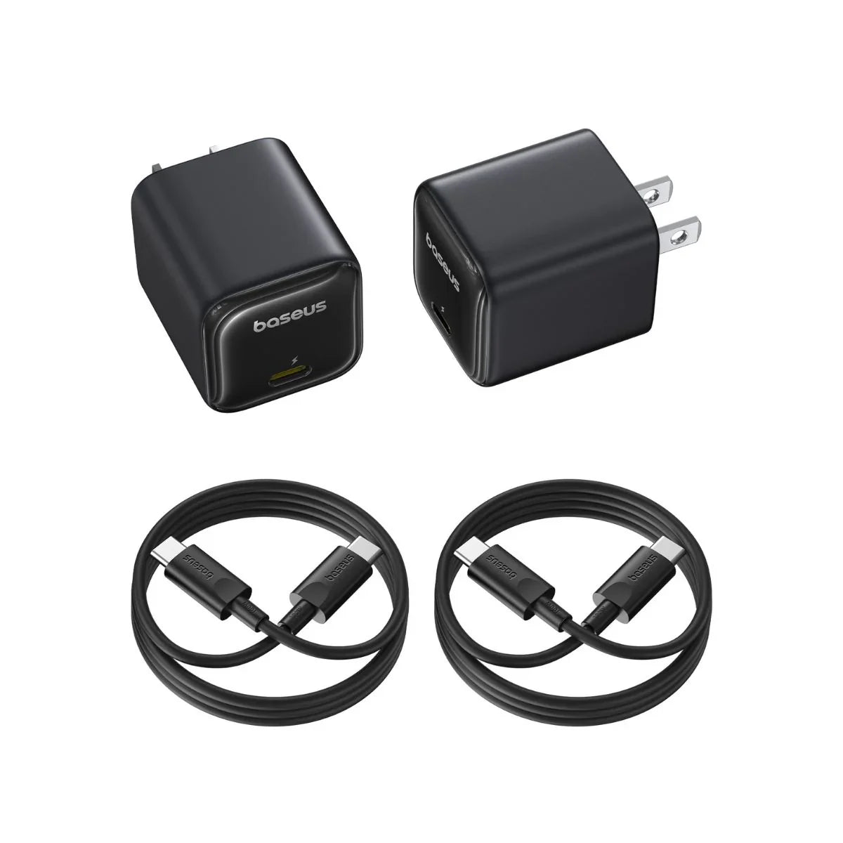 Baseus  GaN6 USB-C Charger 45W  Pack of 2