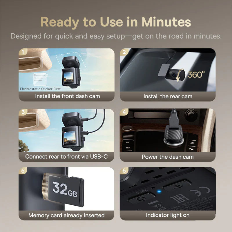 Baseus PrimeTrip Series Dashcam
