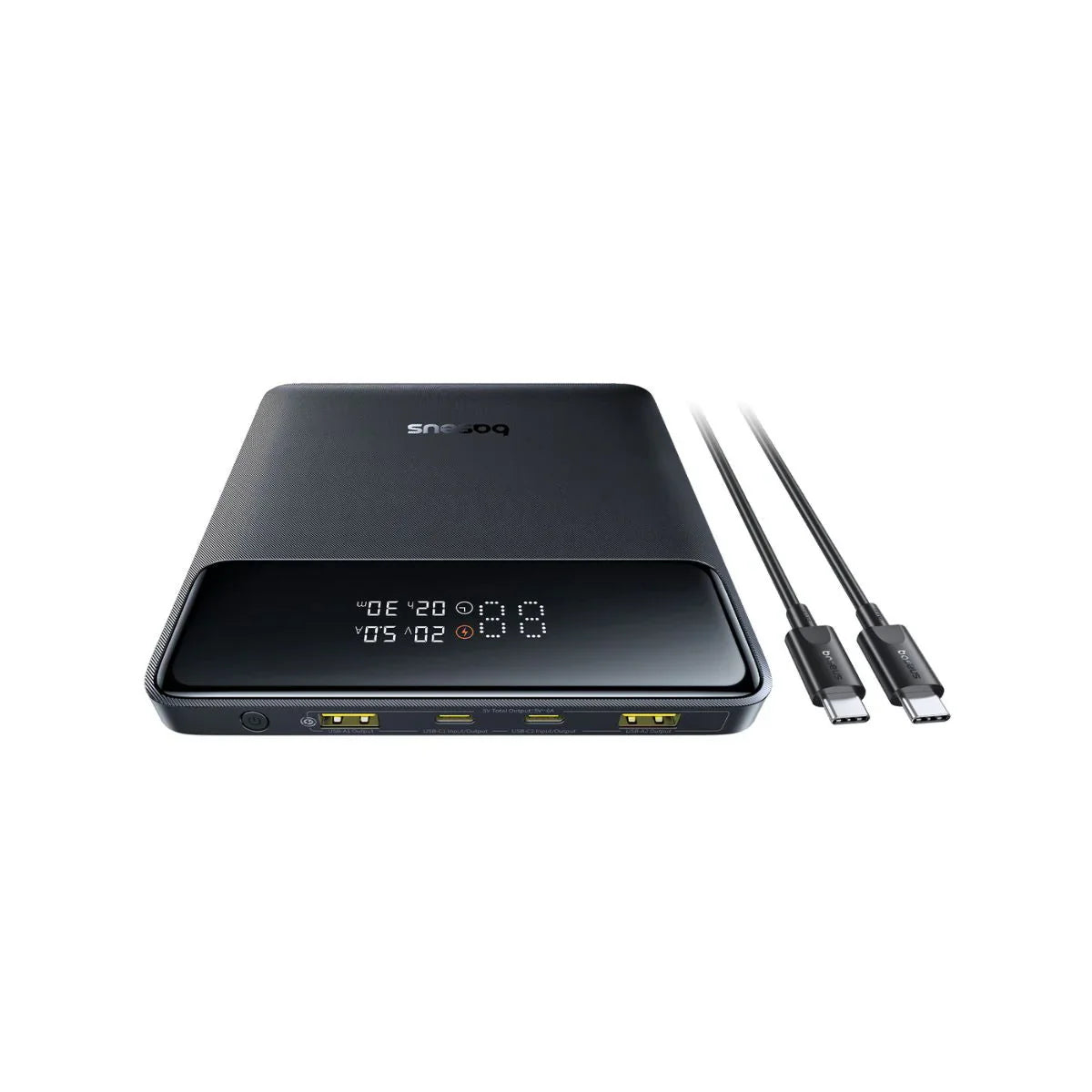 Baseus H1 Fast Charging Power Bank with Digital Display 20000mAh 100W Cosmic Black