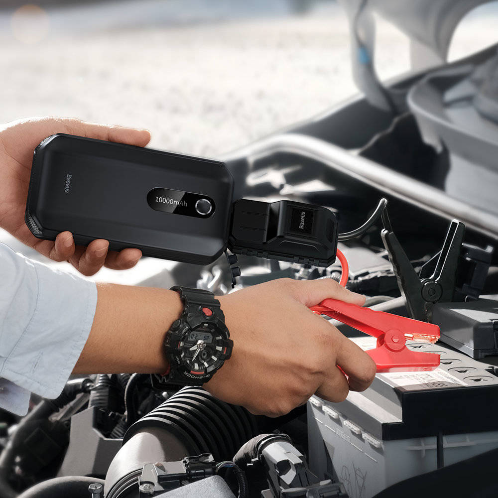 Baseus Super Energy Air Series Car Jump Starter (10000mAh, 1000A Peak Current)