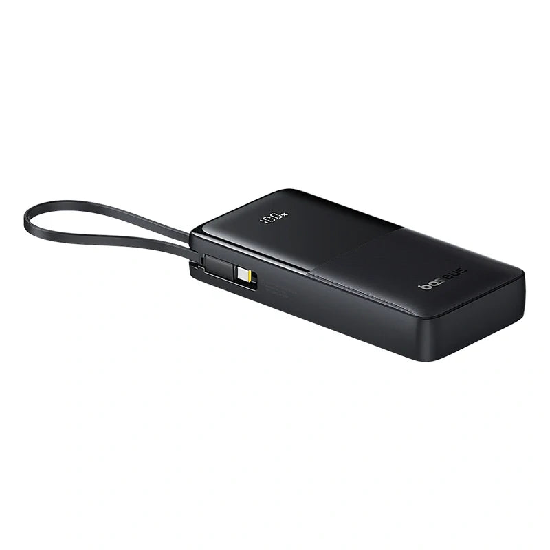Baseus Bipow 2 Digital Display Power Bank 20000mAh 20W With Built-in Type C Cable