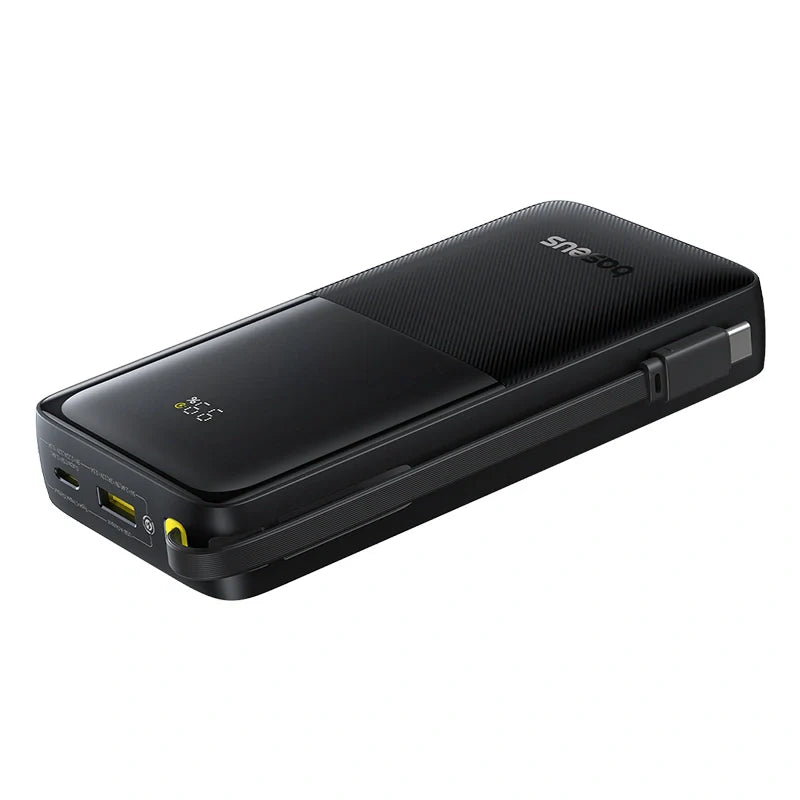 Baseus Bipow 2 Digital Display Power Bank 20000mAh 20W With Built-in Type C Cable