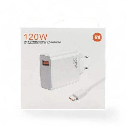 Xiaomi Mi 120W HyperCharge Adapter with Cable | Original Pakistan