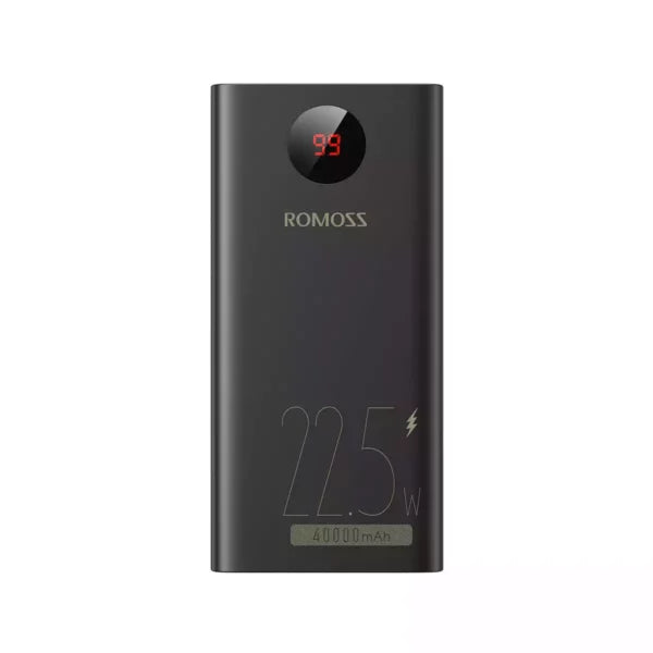 ROMOSS PEA40 30000mAh Original Power Bank – 22.5W Fast Charging | Triple Input & Output | PD & QC 3.0 Support
