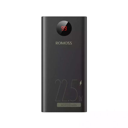 ROMOSS PEA40 30000mAh Original Power Bank – 22.5W Fast Charging | Triple Input & Output | PD & QC 3.0 Support