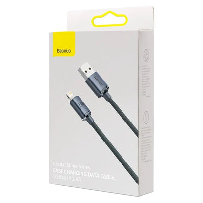 Baseus Crystal Shine Series Fast Charging Data Cable USB to iP 2.4A