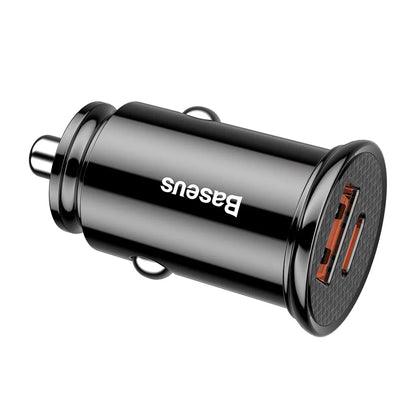 Baseus Circular Plastic A+C 30W PPS Car Charger