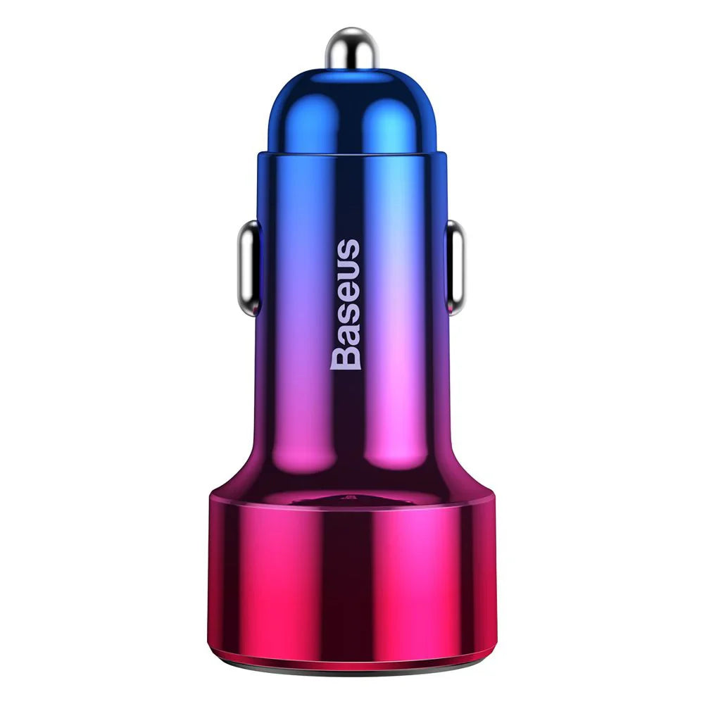 Baseus Magic Series PPS digital display (Type-c PD+QC) Intelligent dual quick charging and car charging of 45W Black