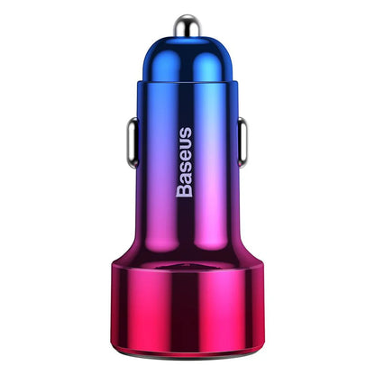 Baseus Magic Series PPS digital display (Type-c PD+QC) Intelligent dual quick charging and car charging of 45W Black