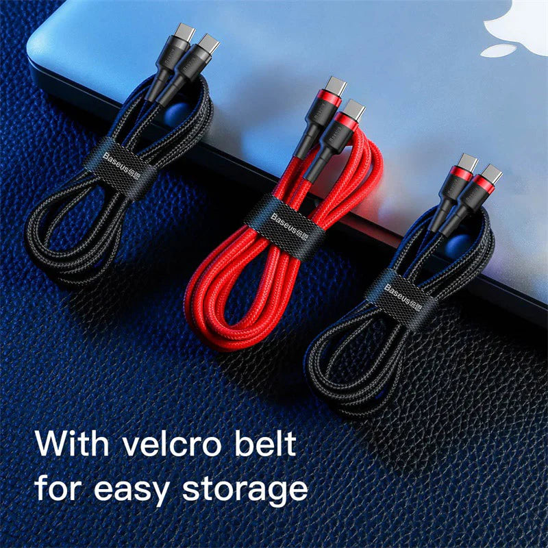 Baseus Cafule PD2.0 60W flash charging Type-C For Type-C cable (20V 3A)