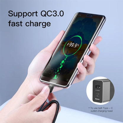 Baseus Cafule PD2.0 60W flash charging Type-C For Type-C cable (20V 3A)