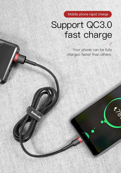 Baseus cafule Cable USB For Type-C 3A