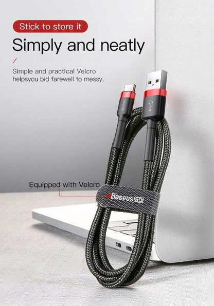 Baseus cafule Cable USB For Type-C 3A