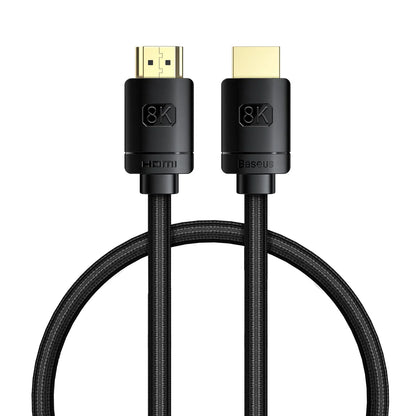 Baseus High Definition Series HDMI 8K to HDMI 8K Adapter Cable Black