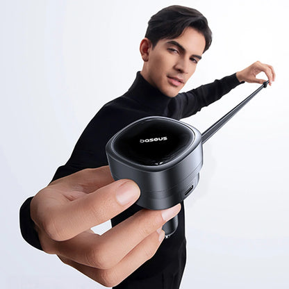 Baseus PrimeTrip VR1 60W USB-A USB-C Car Charger with Retractable USB-C Cable