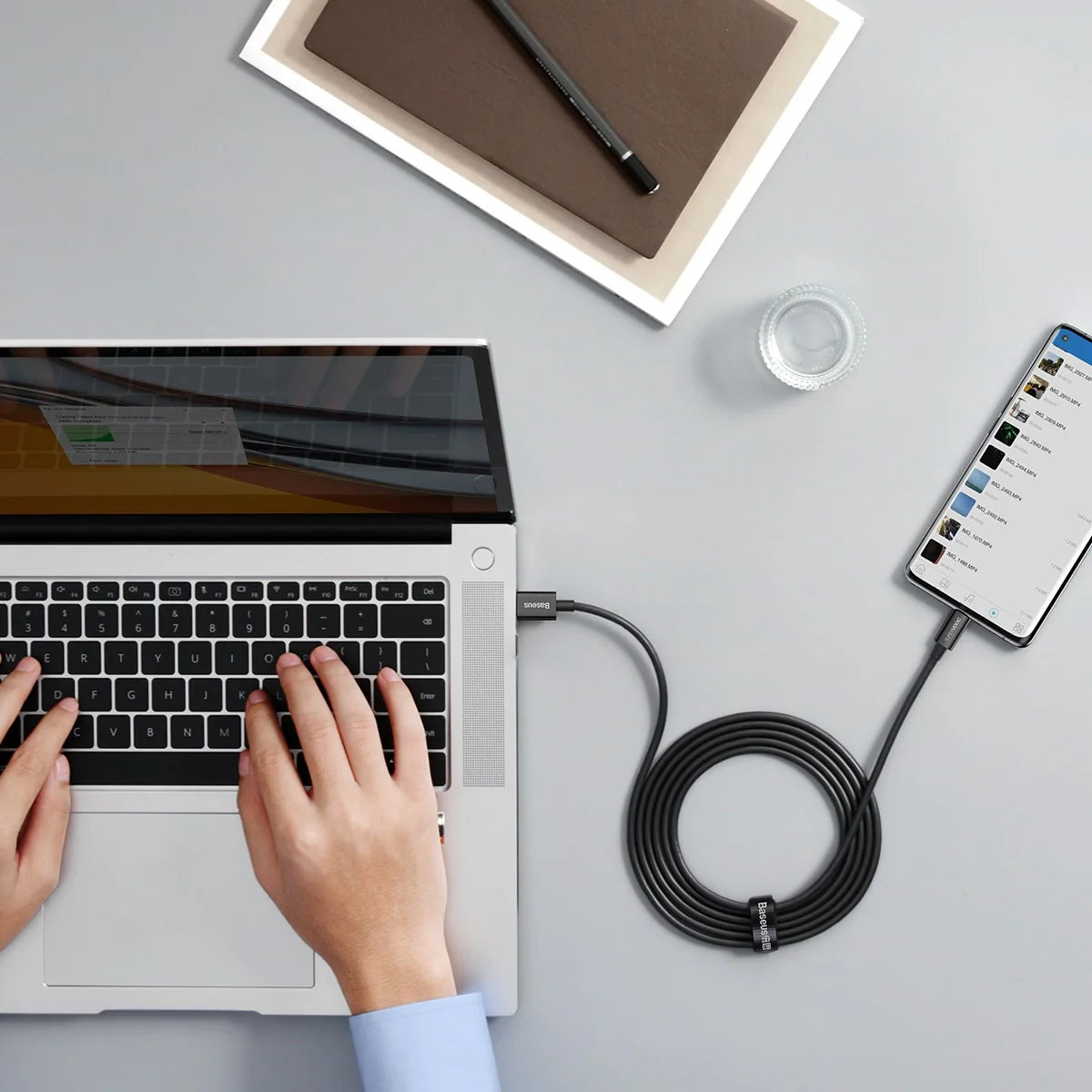 Baseus Superior Series (SUPERVOOC) Fast Charging Data Cable USB to Type-C 65W