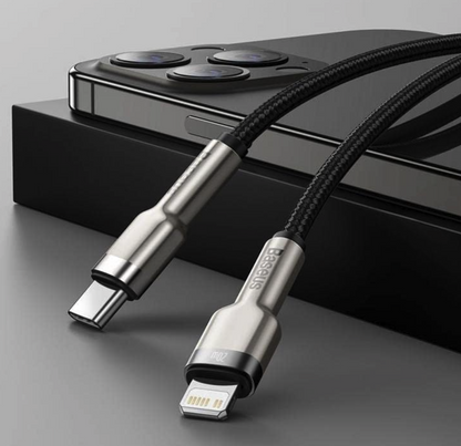 Baseus Cafule Series Metal Data Cable Type-C to iP PD 20W