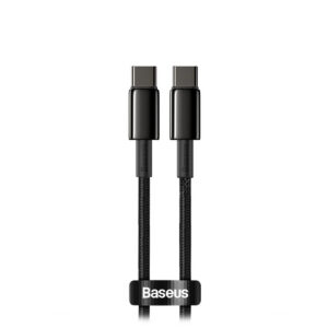 Baseus Tungsten Gold Fast Charging Data Cable Type-C to Type-C 100W