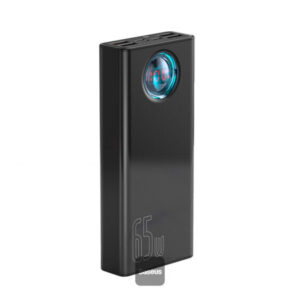 Baseus Amblight Digital Display Fast Charge Power Bank 30000mAh (Include：Baseus Xiaobai Series Fast Charging Cable Type-C to Type-C 100W(20V/5A) 1m） Overseas Edition