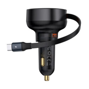 Baseus Enjoyment Pro Retractable USB-C Car Charger 60W