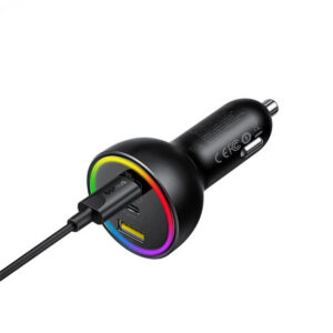 Baseus Multi-Port Fast Charge Car Charger C+C+U 152.5W