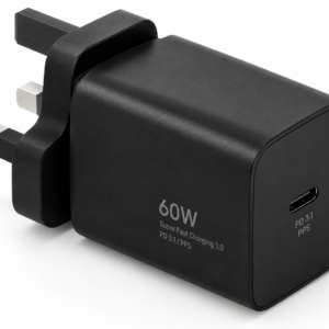 60W USB-C PD 3.1 PPS fast charger compatible with Samsung Galaxy devices